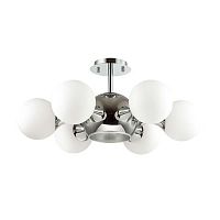 потолочная люстра odeon light miolla 3972/7c белая в Архангельске