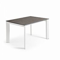 стол atta 120 (180)x80 белый, темно-серый ceni cc0178vc от la forma (ex julia grup) в Архангельске