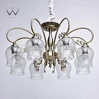 потолочная люстра mw-light моника 372011808 бронза в Архангельске