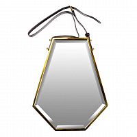 зеркало на ремне шестиугольное 40х55 см в Архангельске