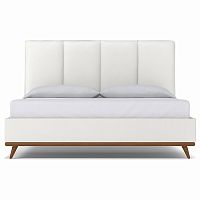 кровать двуспальная 160х200 белая carter snowfall в Архангельске