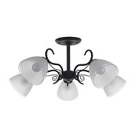 потолочная люстра idlamp marsell 277/5pf-black в Архангельске