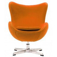 детское кресло egg chair оранжевое в Архангельске