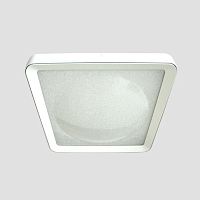 потолочный светодиодный светильник ambrella light orbital crystal sand fs1218 wh/wh 112w+36w d650*65 в Архангельске