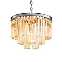 подвесной светильник odeon 6 chrome/amber от delight collection в Архангельске