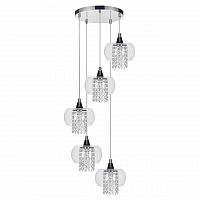 дизайнерская подвесная люстра spot light cordia 1192528 хром в Архангельске