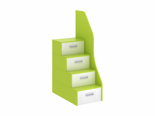 лестница-комод pinokkio light green в Архангельске