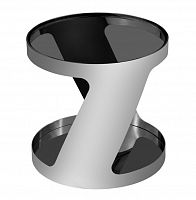 столик журнальный height black silver хром в Архангельске