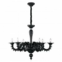 подвесная люстра ideal lux ca rezzonico sp6 nero в Архангельске