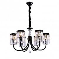 подвесная люстра newport 31106/c black+gold в Архангельске