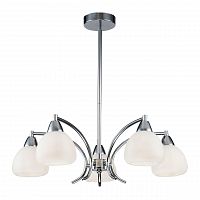 потолочная люстра freya cindy fr5022pl-05ch белая в Архангельске