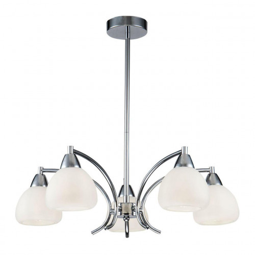 потолочная люстра freya cindy fr5022pl-05ch белая в Архангельске