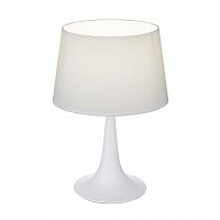 настольная лампа ideal lux london tl1 small bianco в Архангельске