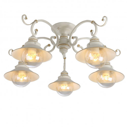 потолочная люстра arte lamp 7 a4577pl-5wg в Архангельске