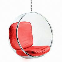 кресло bubble chair красное в Архангельске