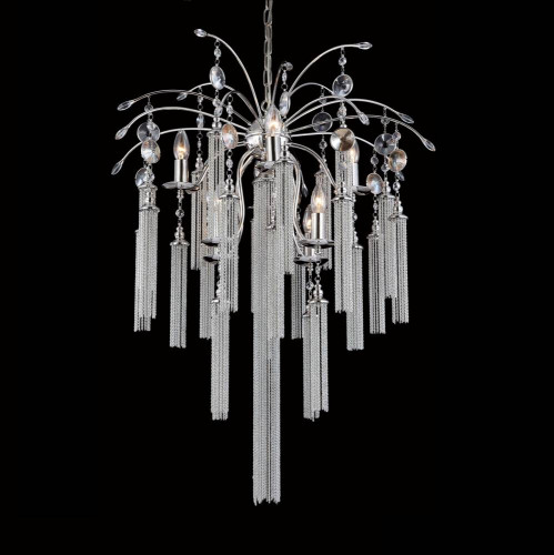 подвесная люстра crystal lux ethno sp8 хром в Архангельске