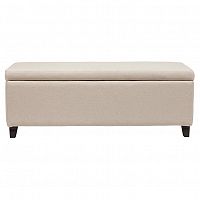 оттоманка dean upholstered storag бежевая в Архангельске