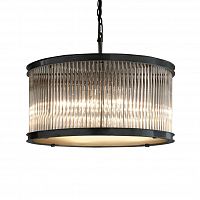 люстра essex crystal 65 черное основание, прозрачное стекло в Архангельске
