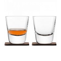 набор из 2 стаканов arran whisky с деревянными подставками 250 мл в Архангельске