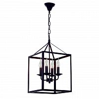 дизайнерская подвесная люстра spot light cage 9810404 черная в Архангельске
