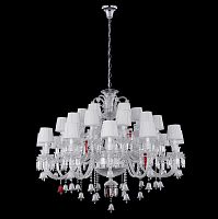 подвесная люстра crystal lux princess sp30 белая в Архангельске