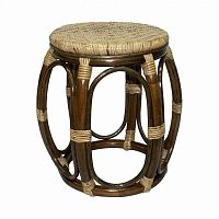 табурет из ротанга drum коричневый в Архангельске