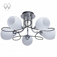 потолочная люстра mw-light альфа 324013405 белая в Архангельске
