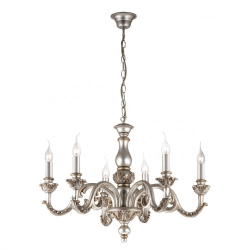 подвесная люстра ideal lux giglio sp6 argento в Архангельске