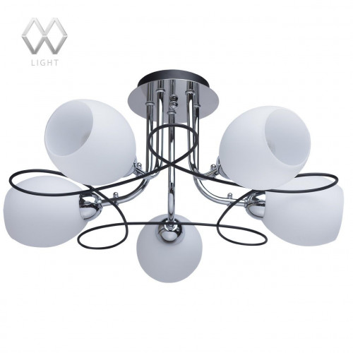потолочная люстра mw-light альфа 324013405 белая в Архангельске