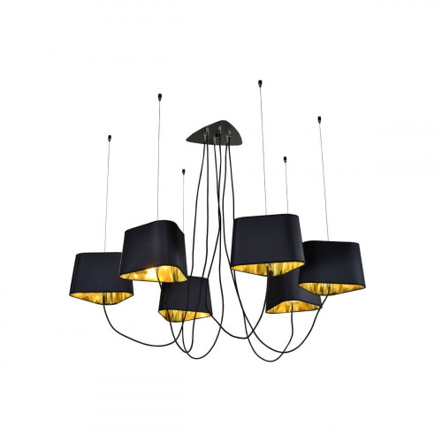 подвесная люстра loft it street loft1163-6bl в Архангельске