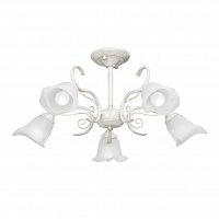 потолочная люстра vitaluce v3720-0/5pl белая в Архангельске