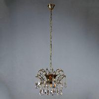 подвесная люстра ambiente alicante 8888/3 cl pb tear drop в Архангельске