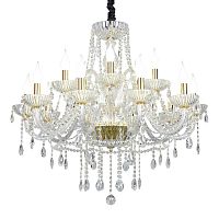 подвесная люстра omnilux bonaita oml-70103-15 золото в Архангельске