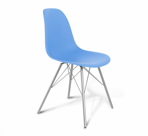 стул dsr голубой s37 (eames style) в Архангельске
