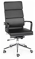 кресло для руководителя norden chairs зуум, обивка: искусственная кожа, цвет: экокожа черная в Архангельске