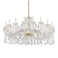 подвесная люстра omnilux ladispoli oml-89003-20 прозрачная в Архангельске