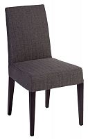 стул aylso dining chair кожа тёмно-серая в Архангельске