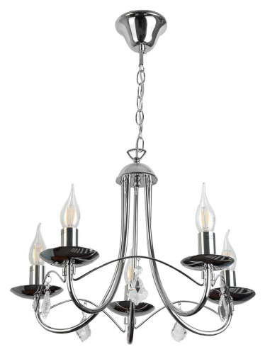 подвесная люстра toplight lily tl6020d-05ch в Архангельске