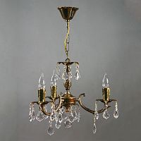 подвесная люстра ambiente benisa 2226/3 pb new leaf в Архангельске