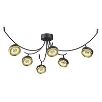 потолочная светодиодная люстра odeon light fineca 3812/42cl в Архангельске