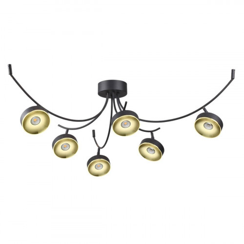 потолочная светодиодная люстра odeon light fineca 3812/42cl в Архангельске