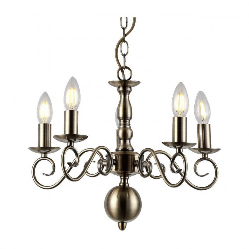 подвесная люстра arte lamp a1129lm-5ab в Архангельске