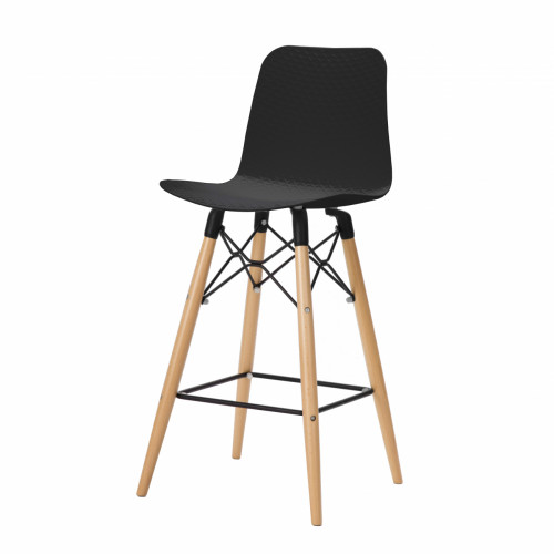 полубарный стул eiffel (eames style) черный в Архангельске