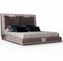 кровать двуспальная 180х200 серая tecni nova wood в Архангельске