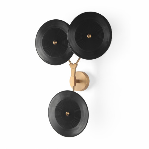 настенный светильник branching discs чёрный в Архангельске
