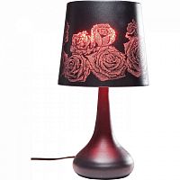 лампа настольная rose мультиколор с рисунком розы в Архангельске