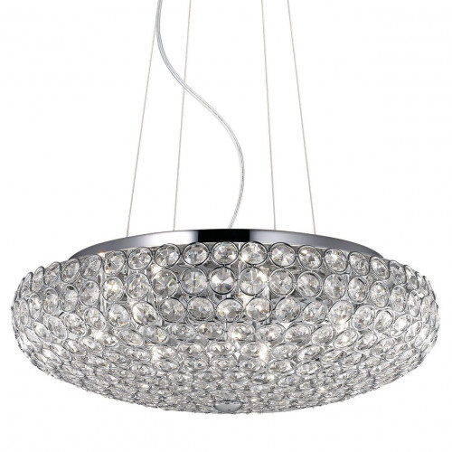 подвесной светильник ideal lux king sp7 cromo в Архангельске