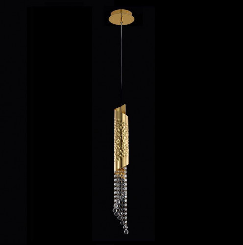 подвесной светильник crystal lux credo sp1 gold в Архангельске