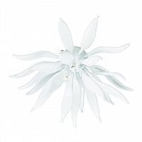 потолочный светильник ideal lux leaves pl6 bianco в Архангельске