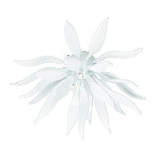 потолочный светильник ideal lux leaves pl6 bianco в Архангельске